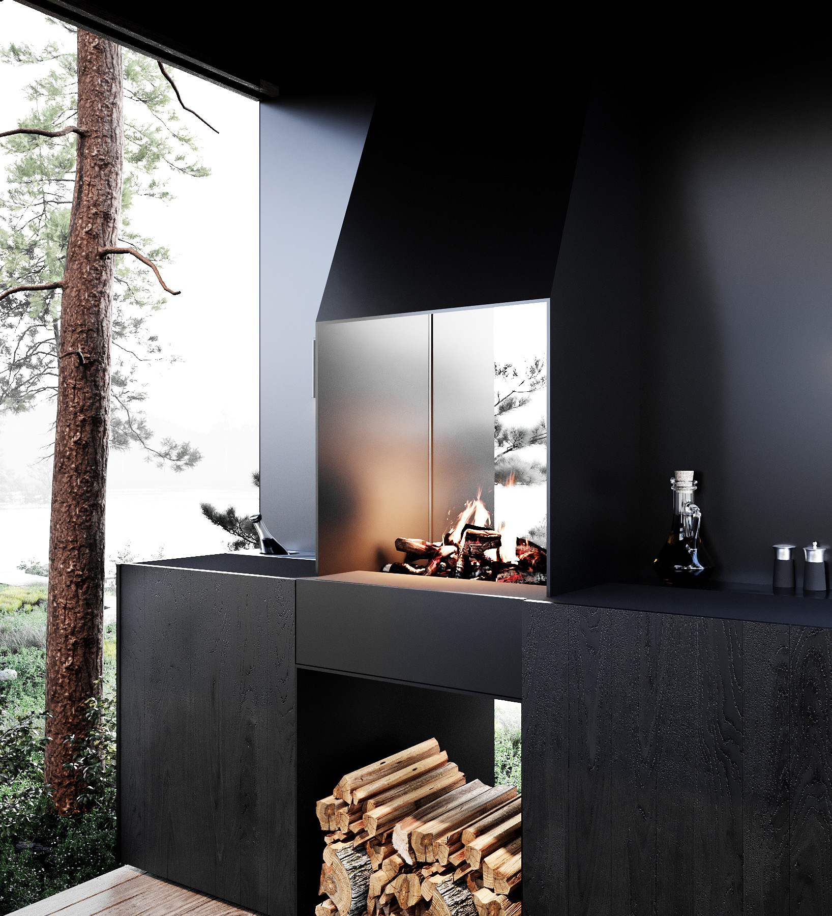 Project HD# Летние кухни SLB-8