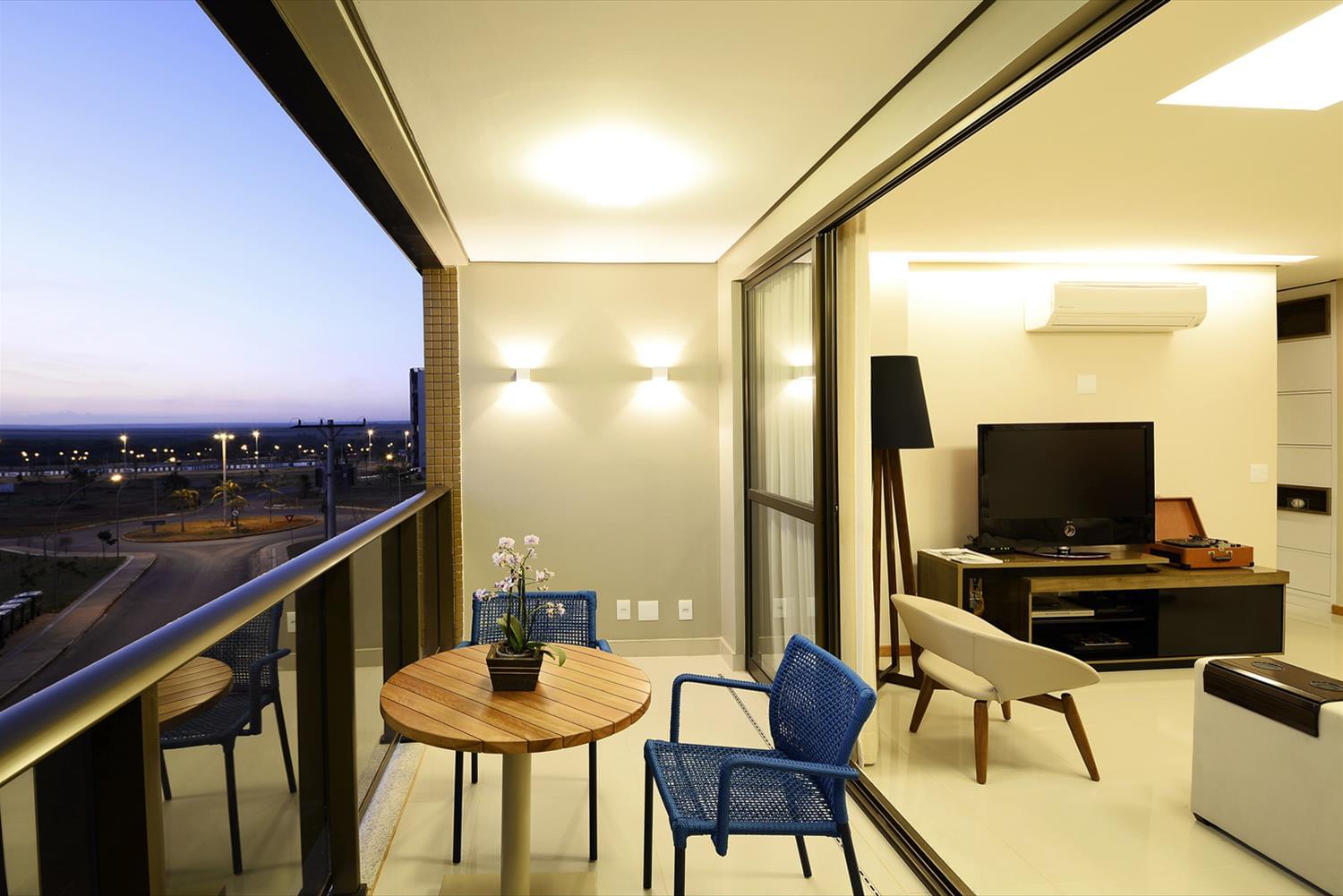 巴西 DF 公寓设计-1