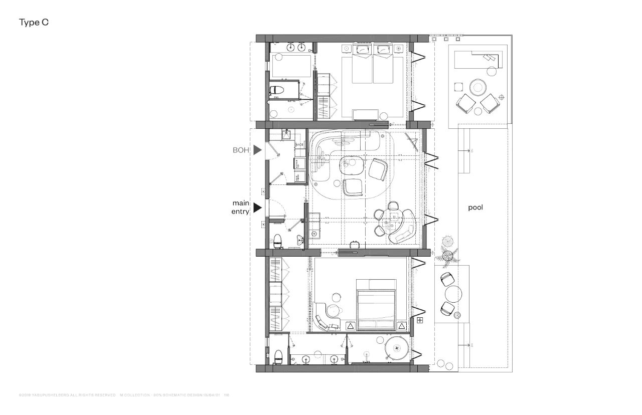 澳门奢华中式酒店 Tianhu Hotel丨中国澳门丨Yabu Pushelberg 雅布普歇尔伯格-77