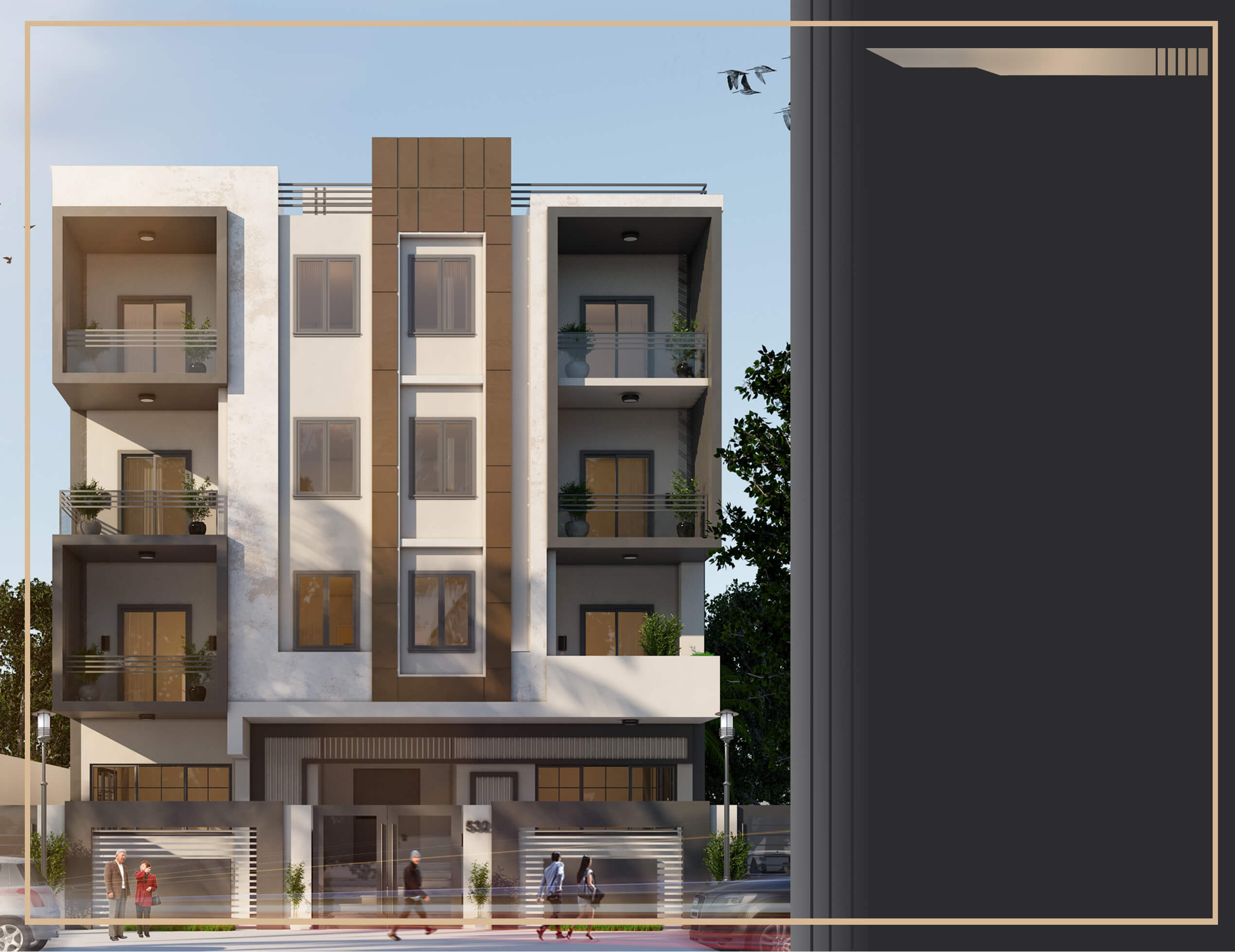 埃及开罗第五居民区住宅大楼丨El Fath Office-4