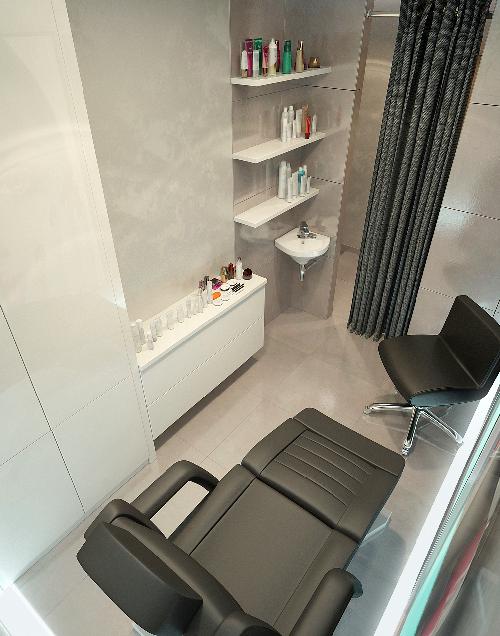 50平米美容沙龙设计项目（现代风格  莫斯科）丨俄罗斯莫斯科-8