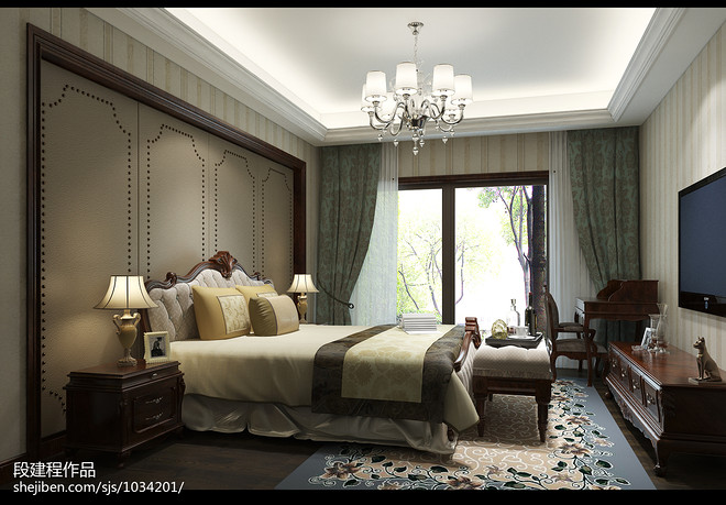 下沙龙湖滟澜山35万元550平米别墅豪宅装修案例-10