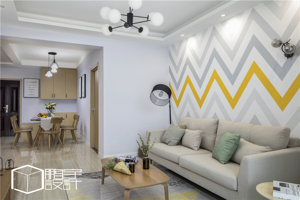 100㎡北欧风居室 | 简约自然，温馨年轻-23