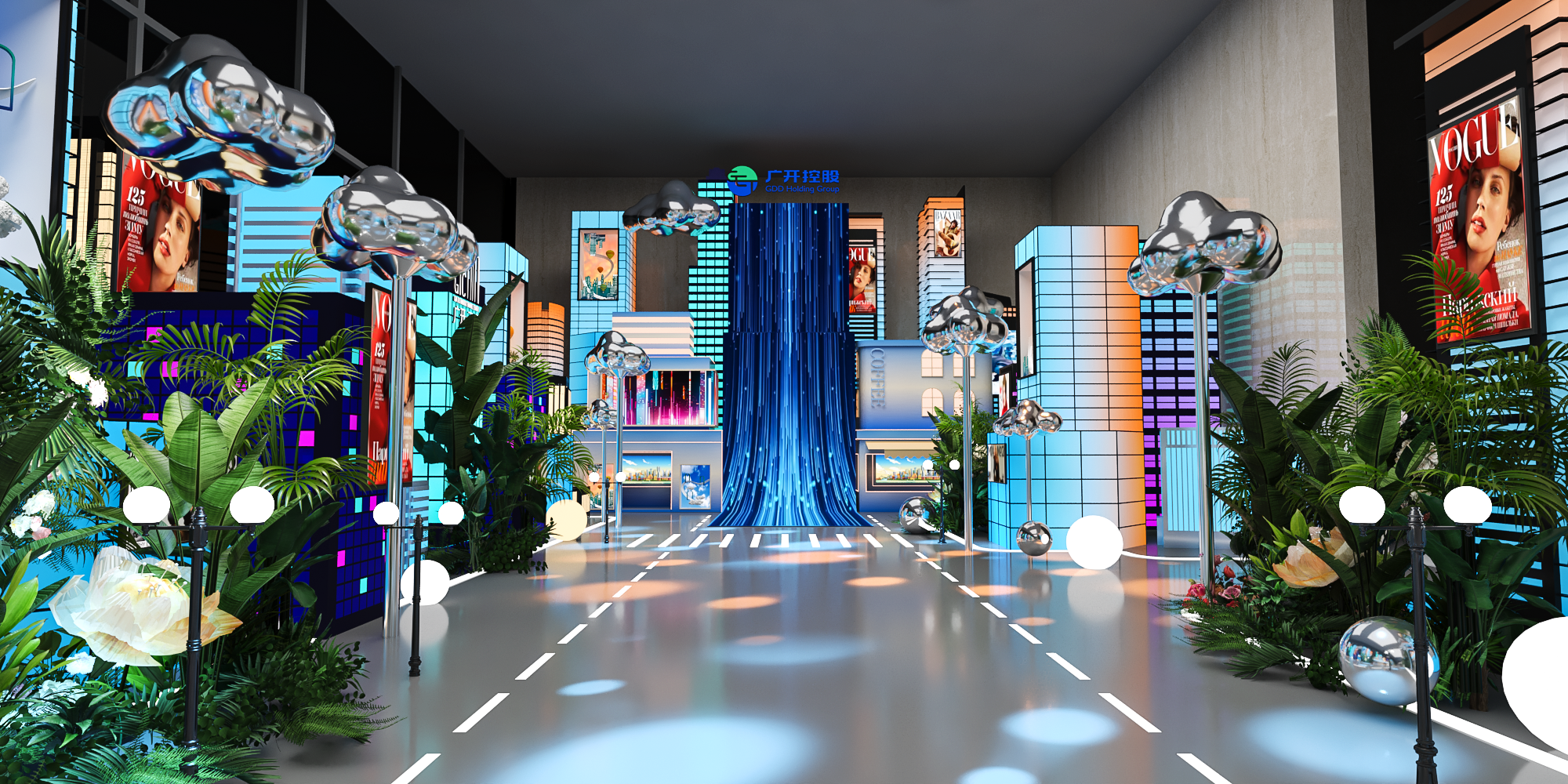 科技朋克美学 ·未来城市发布会——云汇无界-3