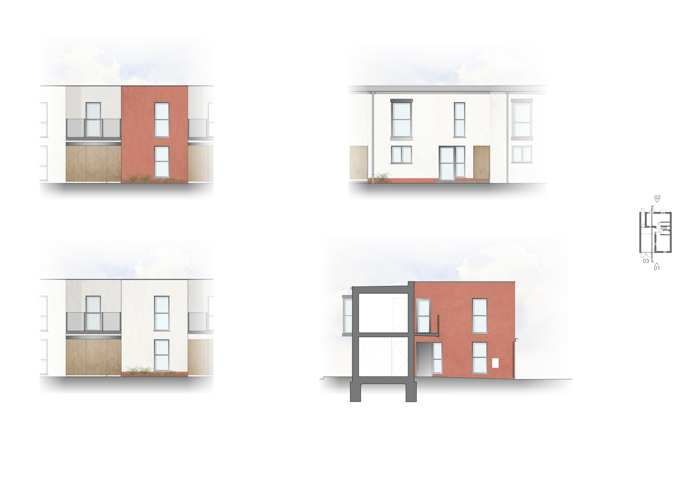 英国 Bata Mews Housing | 现代简约之家-37