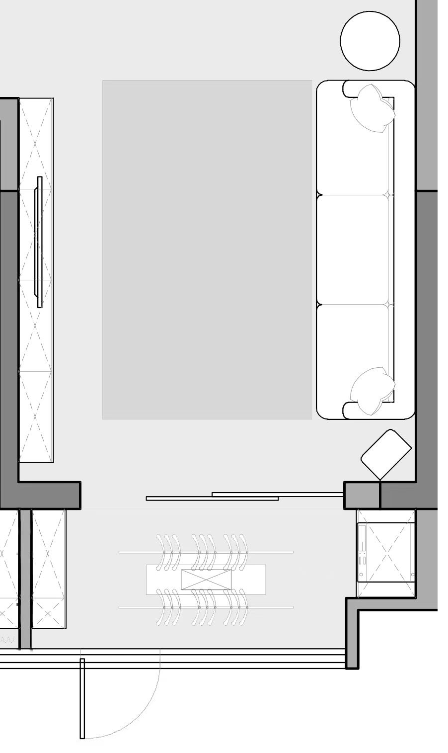 长沙·中海阅麓山142㎡现代原木风精装改造丨中国长沙丨拾素设计-38