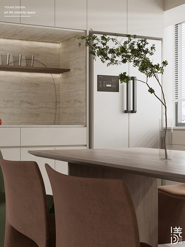 深铁懿府奶油侘寂风家居设计丨中国深圳丨深圳漾空间设计有限公司-29