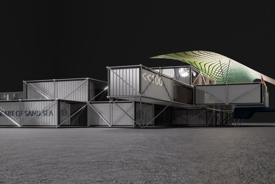 鄂尔多斯矿坑研学酒店丨蒙古丨上海交通大学奥默默工作室-43