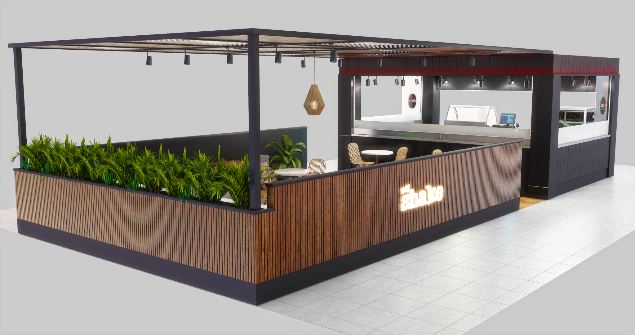 3D Mall juice design-3