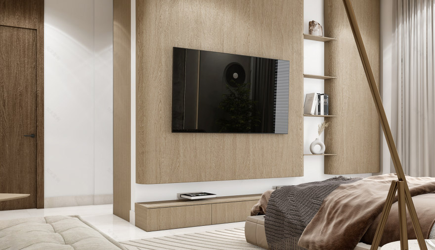 沙特阿拉伯豪华简约风别墅设计丨Alaa Arafa-35