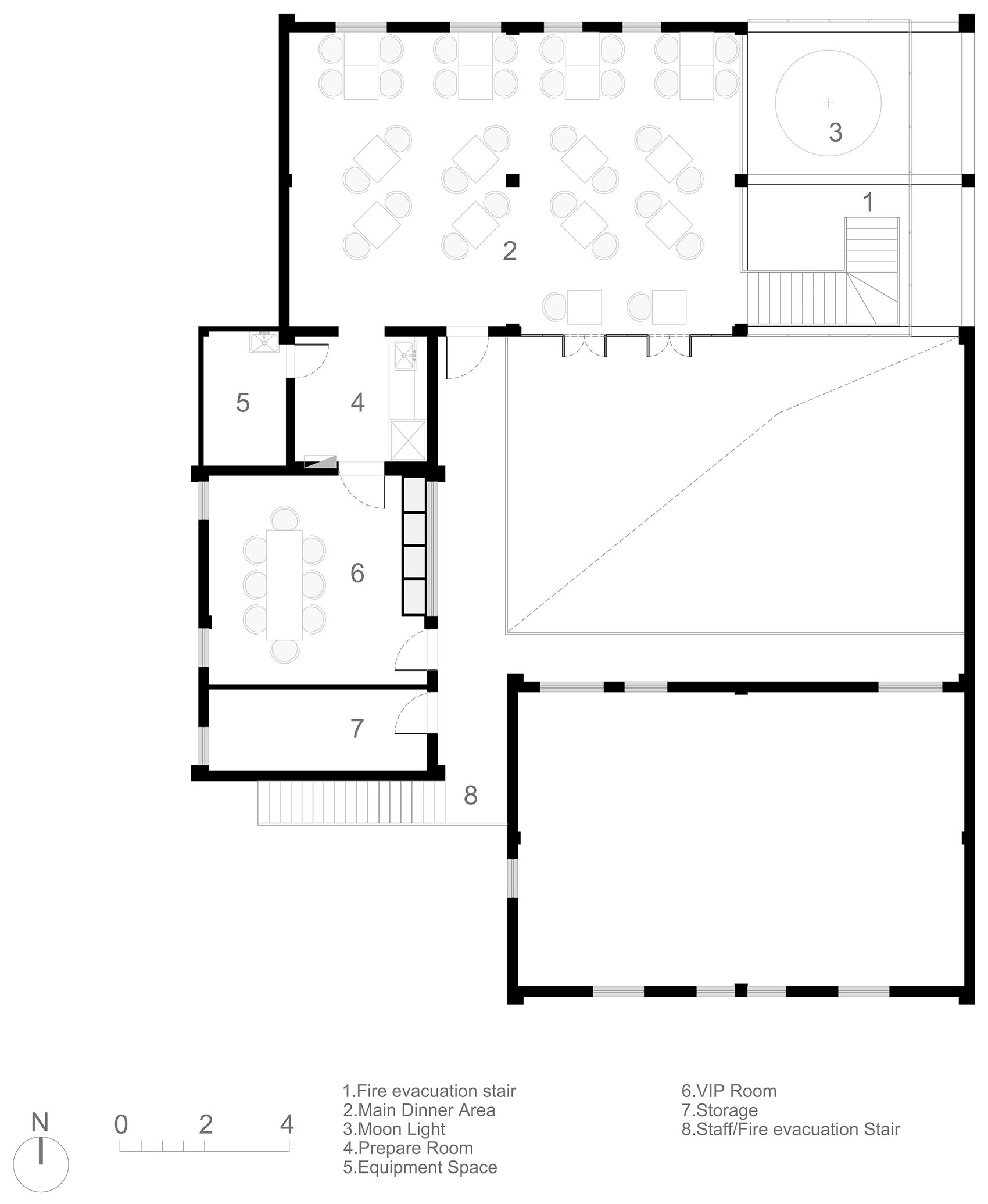 月下餐厅丨中国杭州丨非木建筑-67