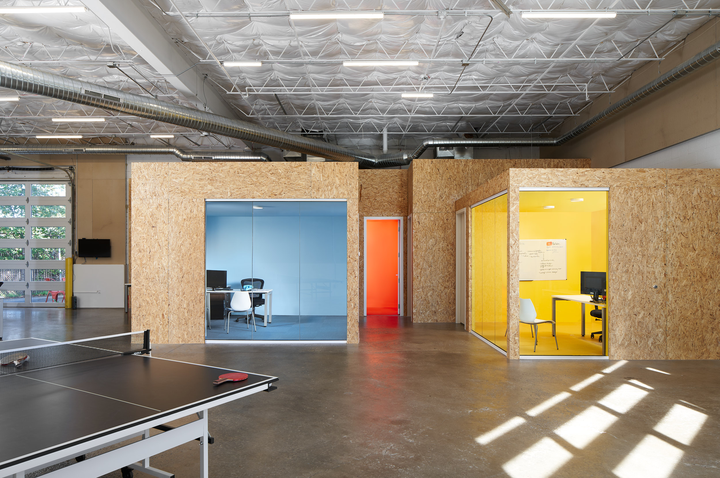 OSB 盒子的创意运用——软件公司办公室设计-3