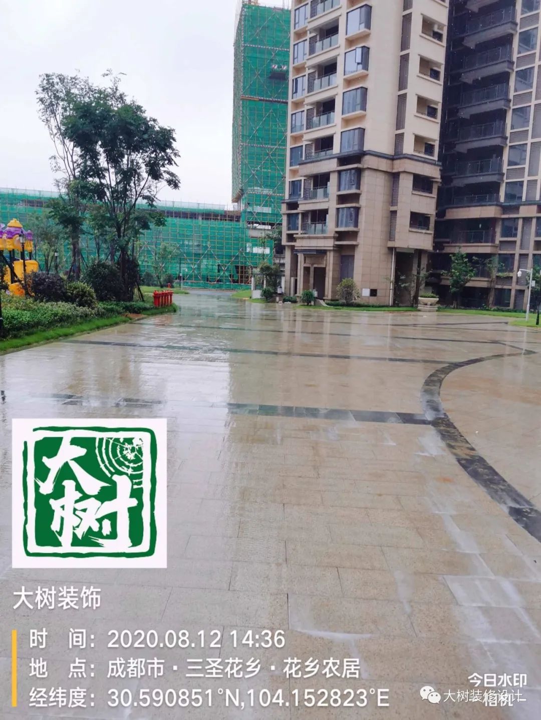 人居东城花汇小区绿化现场探秘-21