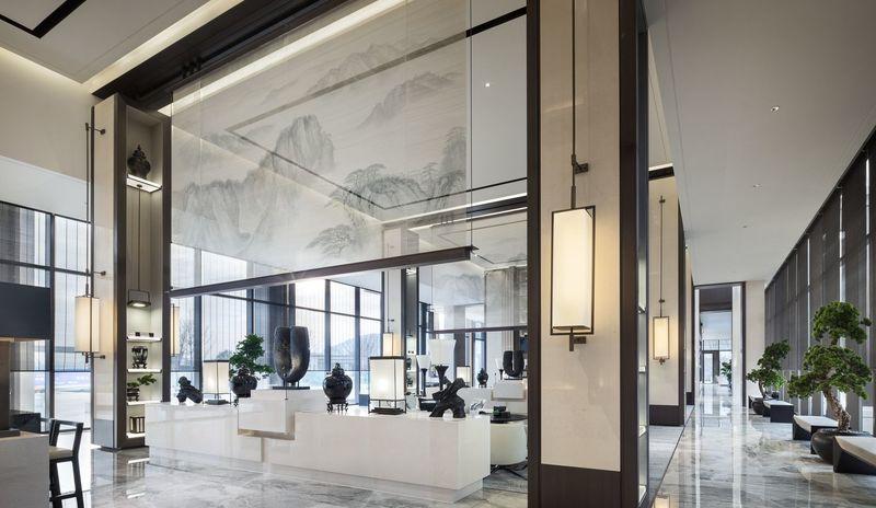 济南中海云麓公馆 | 现代优雅的装配式展销厅设计-12