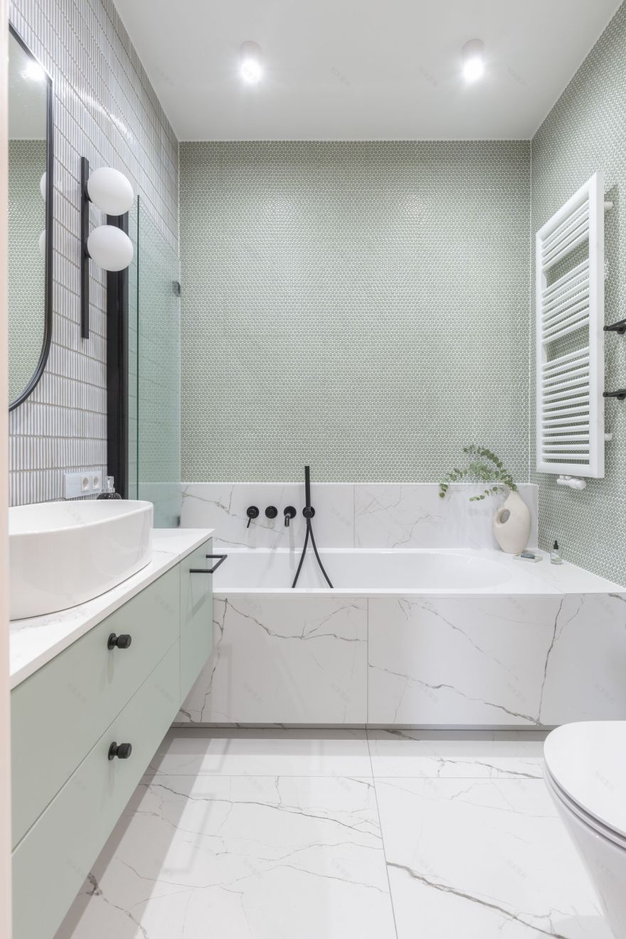 华沙莫科托夫95平公寓室内设计项目丨波兰华沙丨mJoy设计工作室(Renata Michałowicz负责)-40