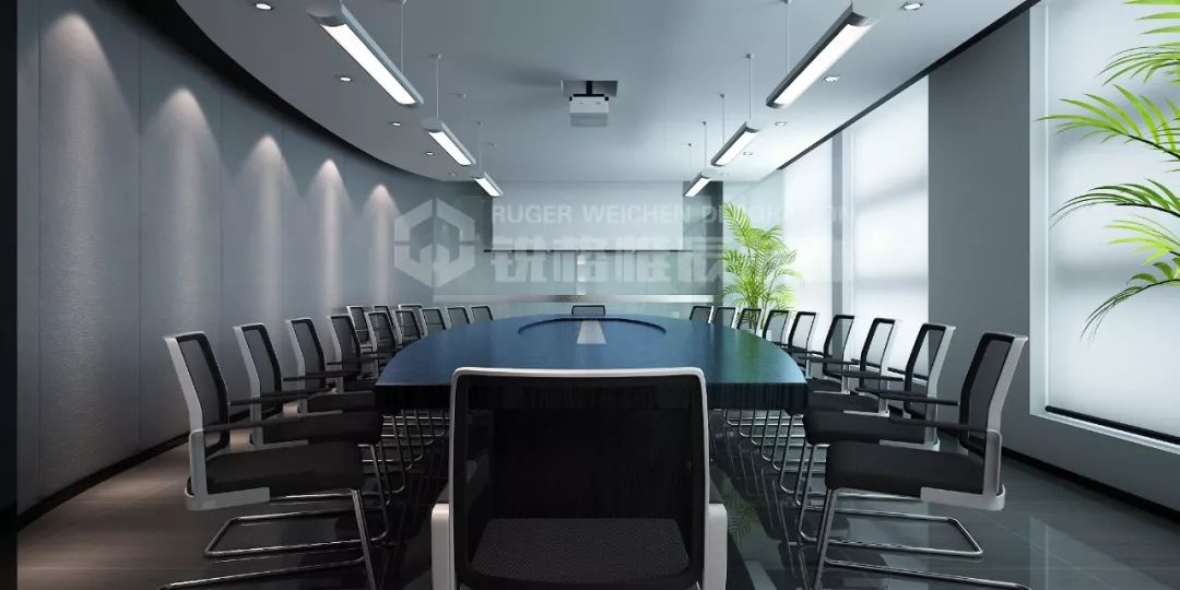 现代新中式,华清宫文化创意公司的优雅办公空间-50