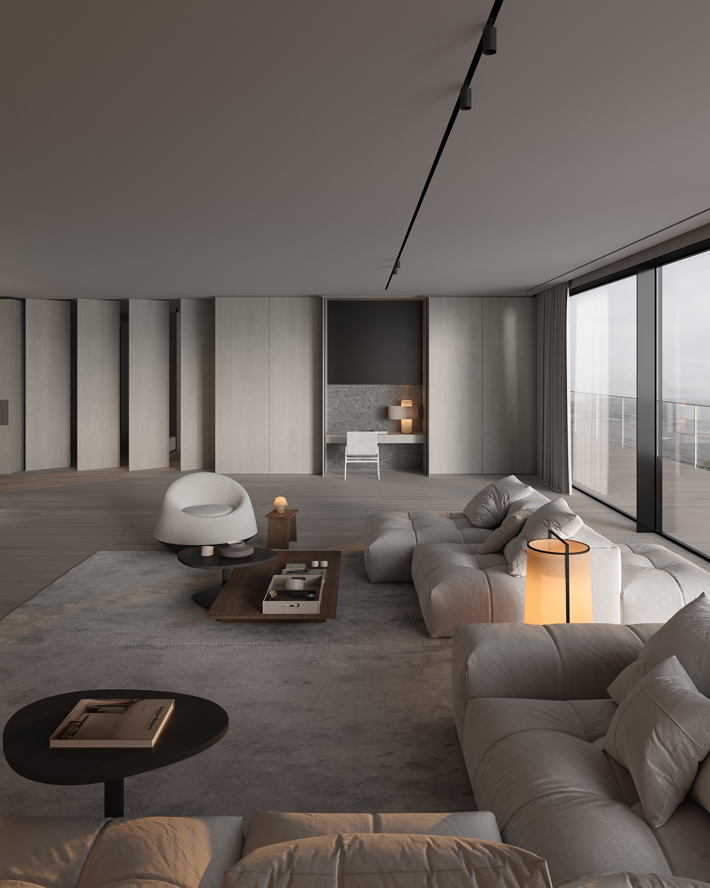 极简大宅 奢享极致景观 | Anastasiia Reznichenko作品-2