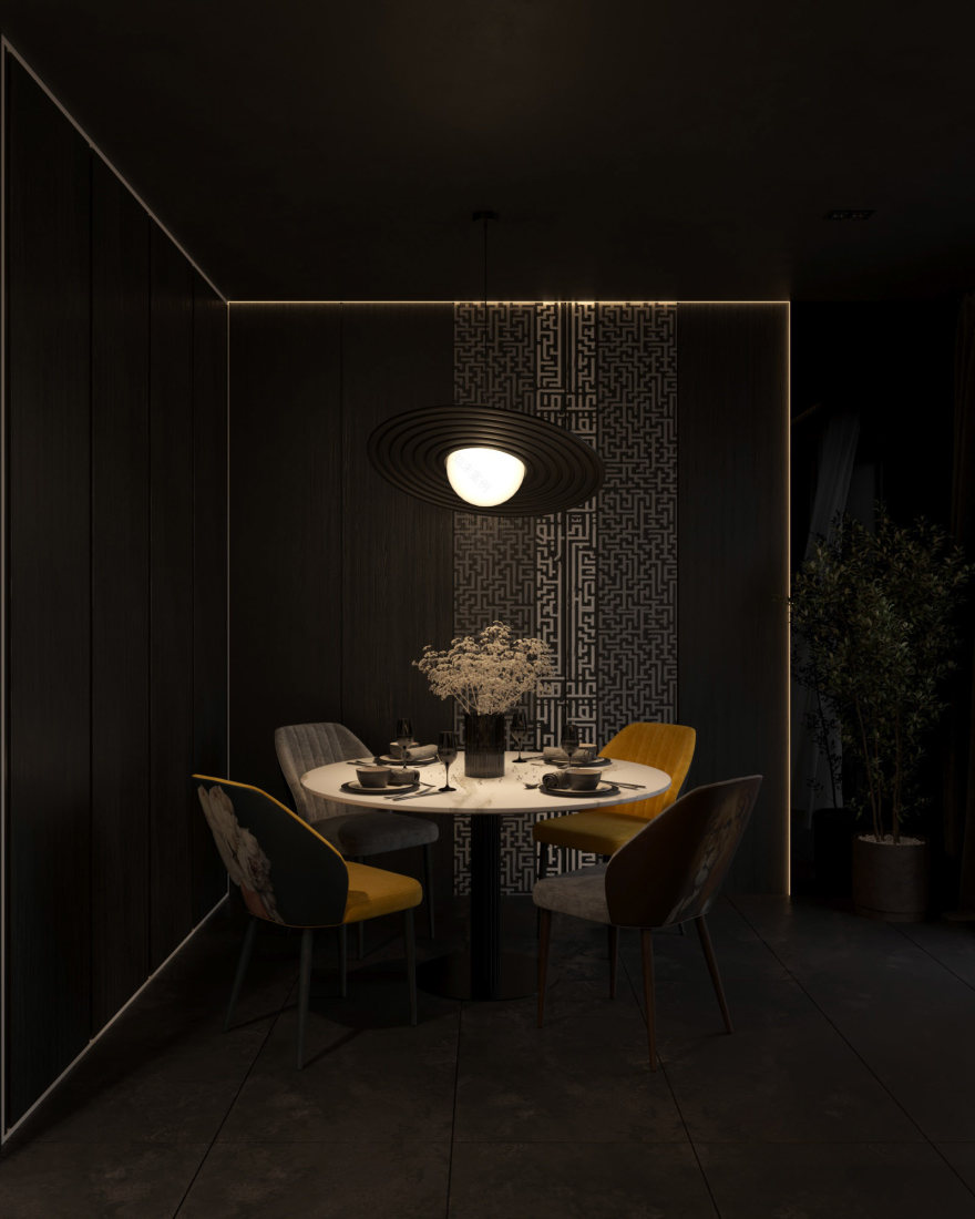 夜晚的家丨Yevhenii Mirny-8