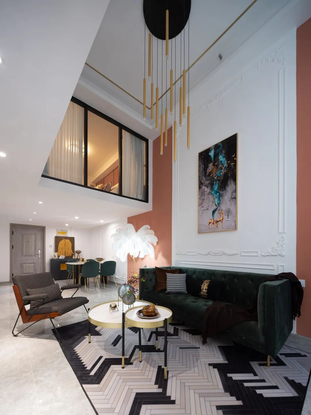 石家庄帝王国际样板间 | 64㎡loft 小公寓的创意设计-41