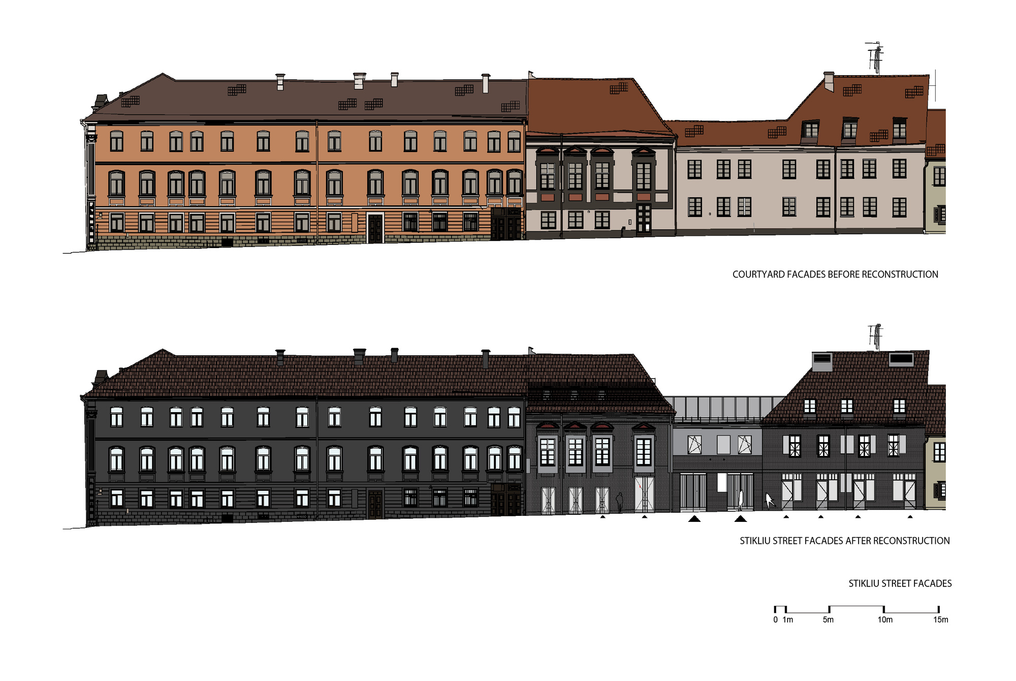 Vilnius Old Town 的 Vainiai Palace Rehabilitation，立陶宛-27