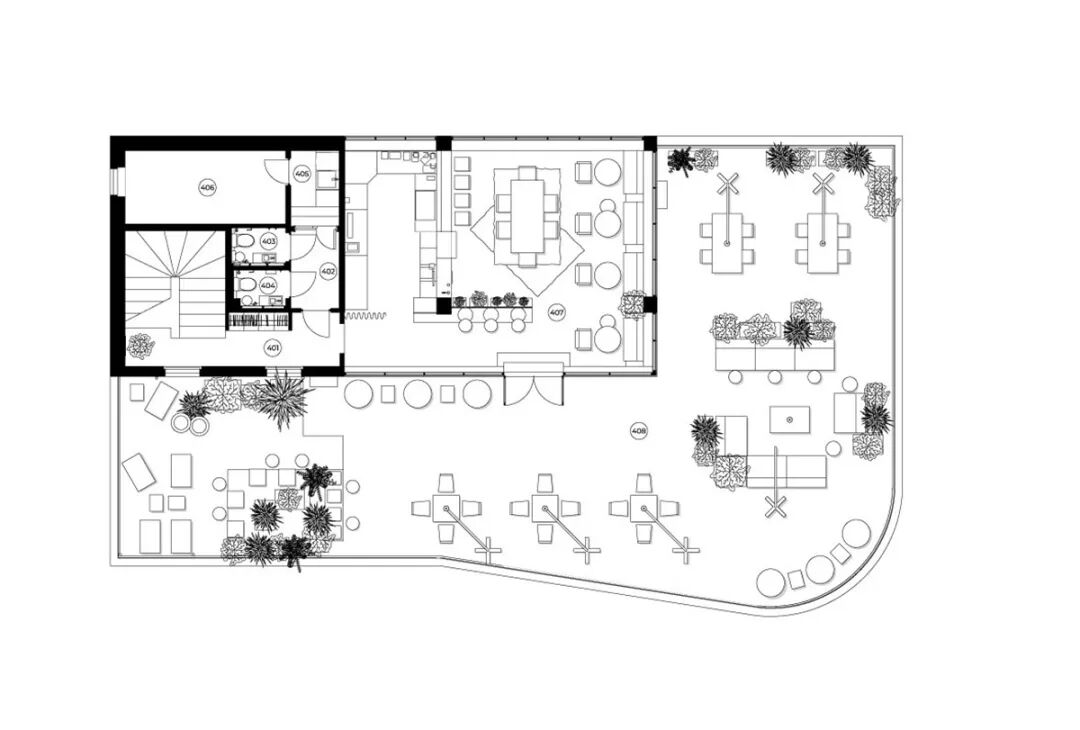 俄罗斯DELO联合办公丨Cartelle Design团队-27