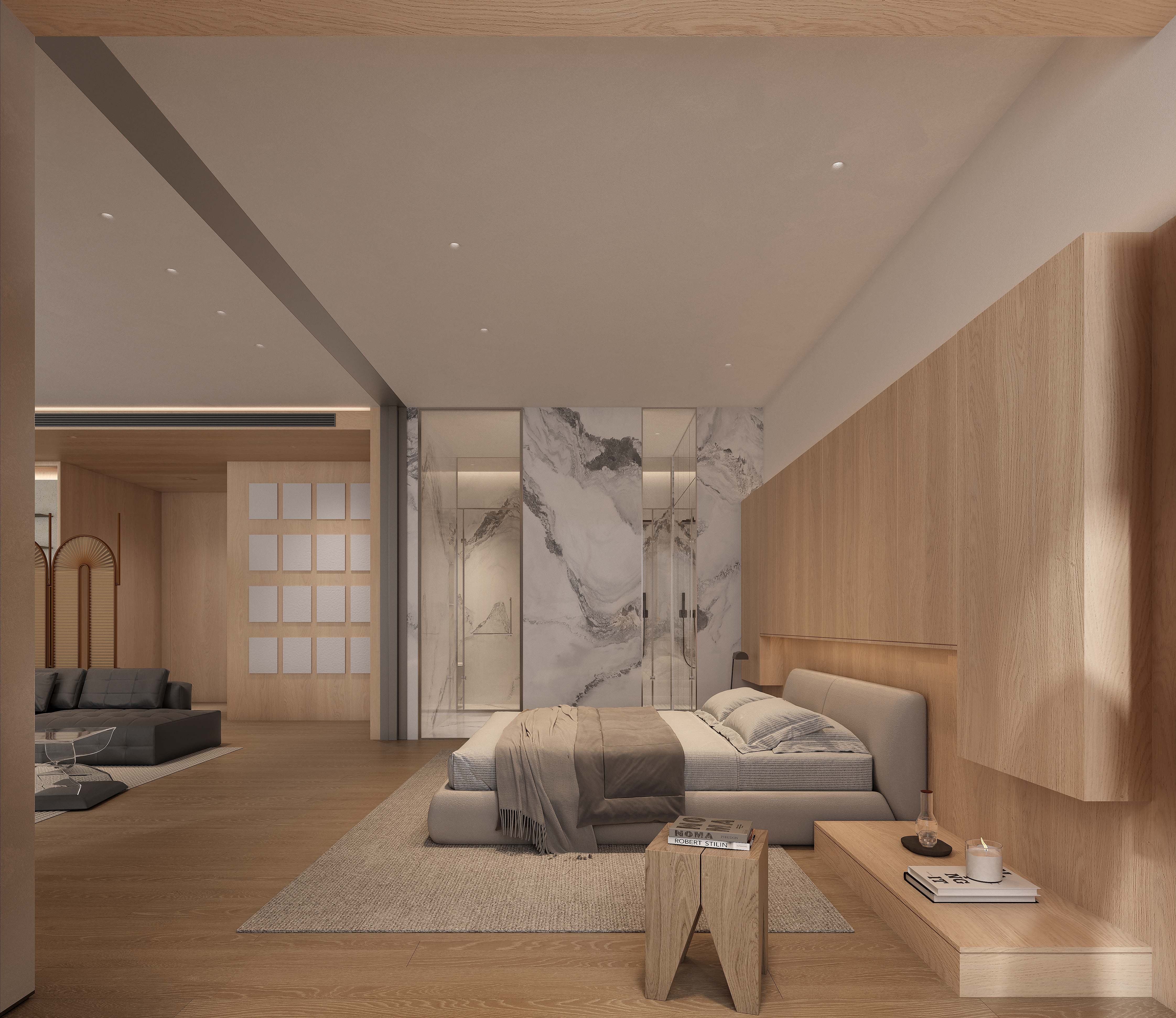 霸道总裁200M²一居室——深圳华侨城宝辰-6