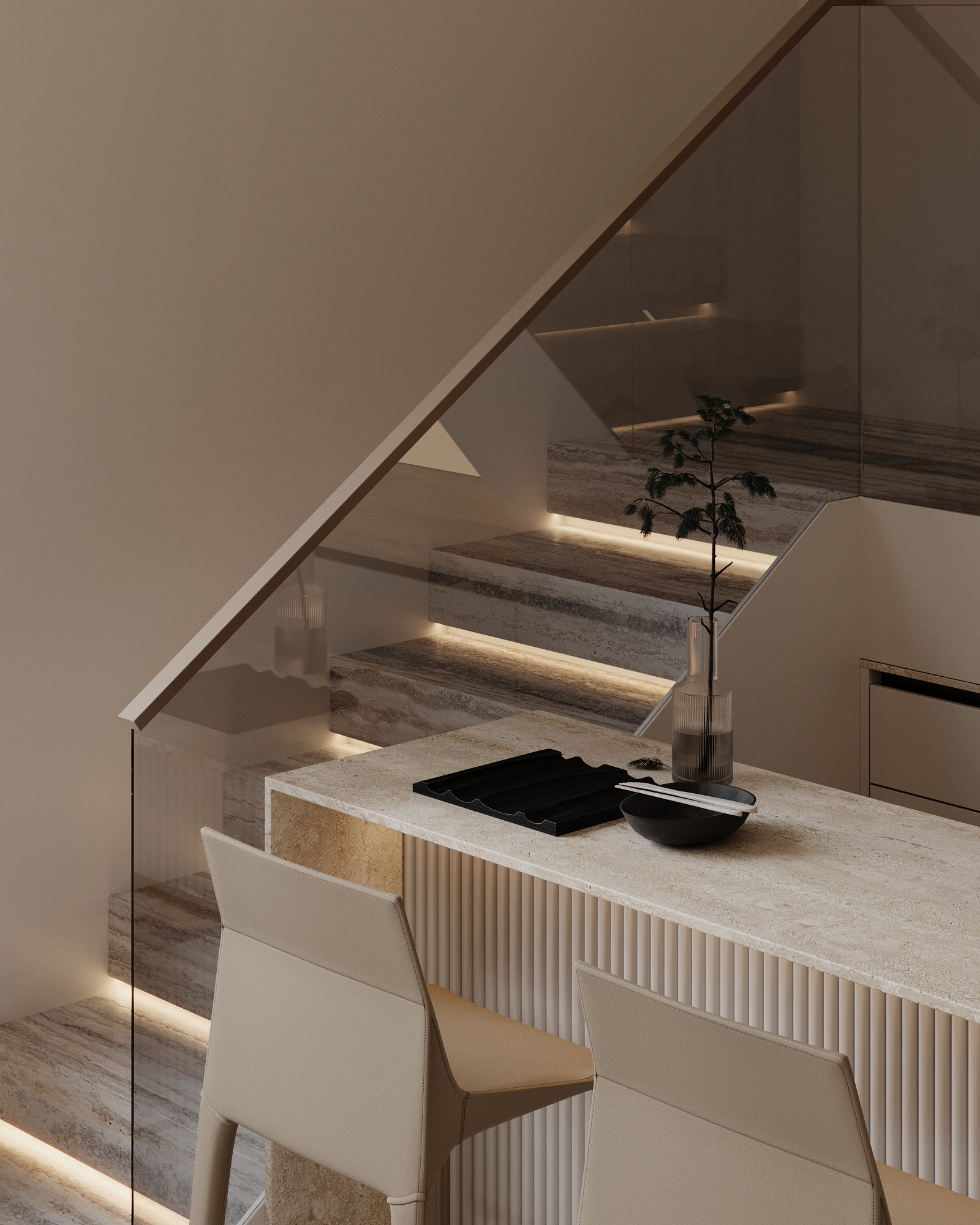 两层明亮公寓丨沙特阿拉伯利雅得丨Bodes studio-25