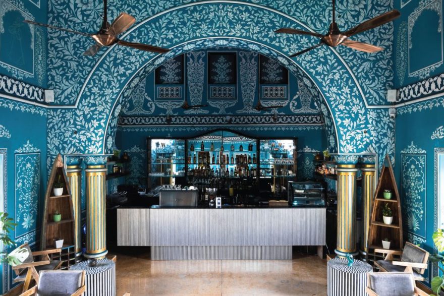 Qalaa咖啡屋和酒吧室内翻新项目丨印度乌代布尔丨Eth Design Studio(创始人Gaurav Mewara)-4