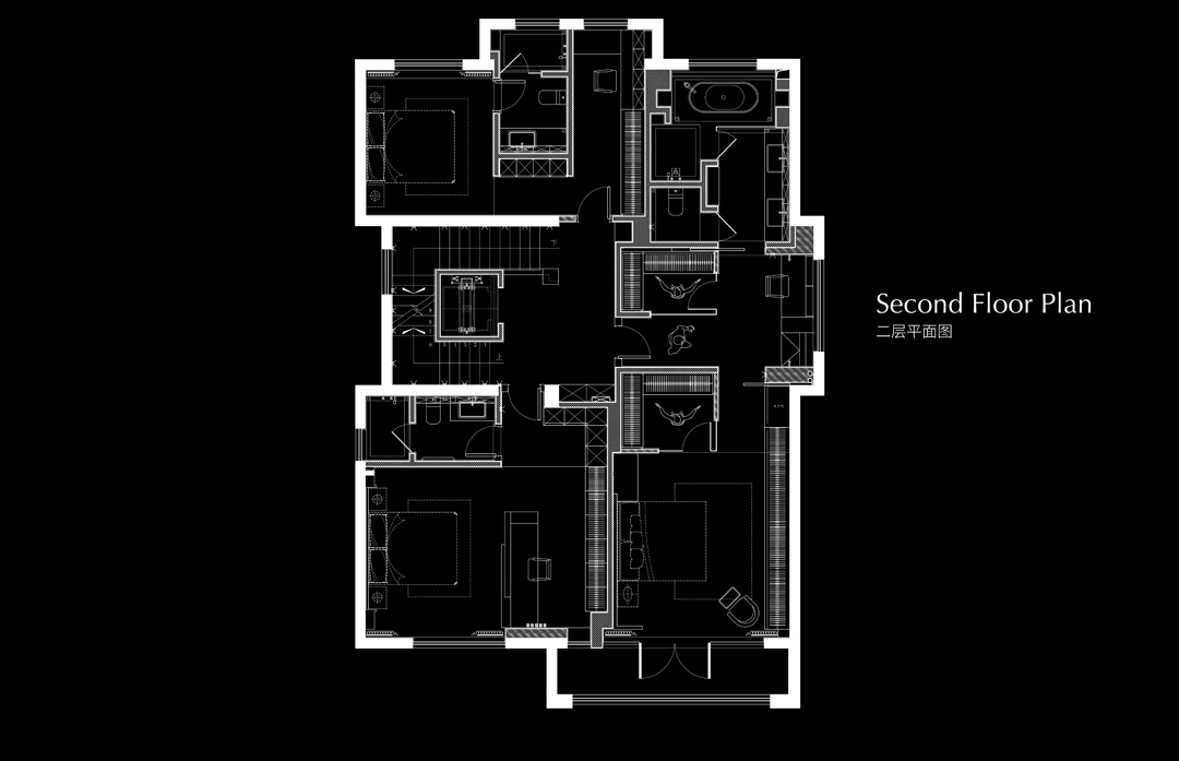 浙江宝石公馆 845㎡别墅丨中国嘉兴丨应氏建筑设计+迷作空间-105