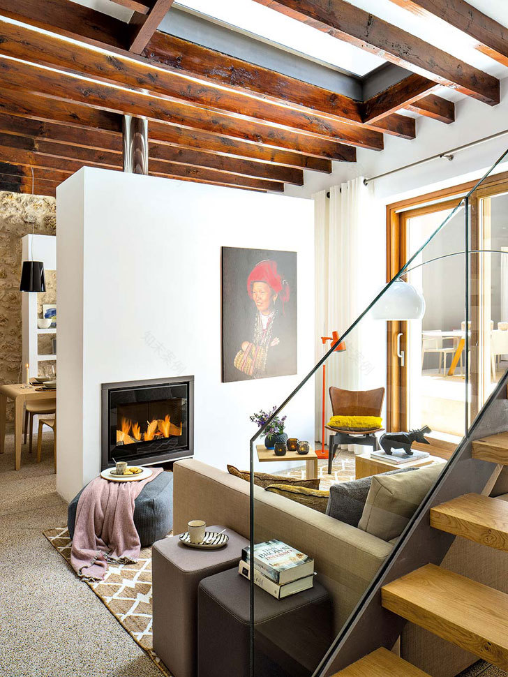 古老建筑的现代新生——马洛卡岛迷你度假屋设计-5