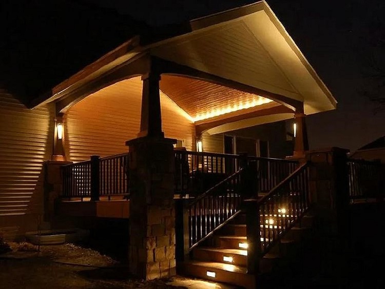 各类风格的门廊  阳台设计项目-48