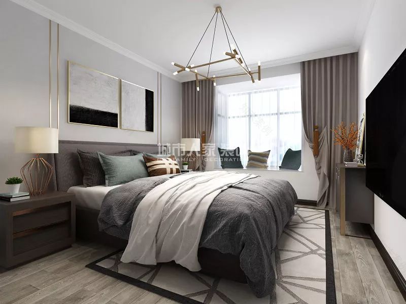 【家·设计】荣和城113㎡现代风格,至精至雅,韵味十足!-17