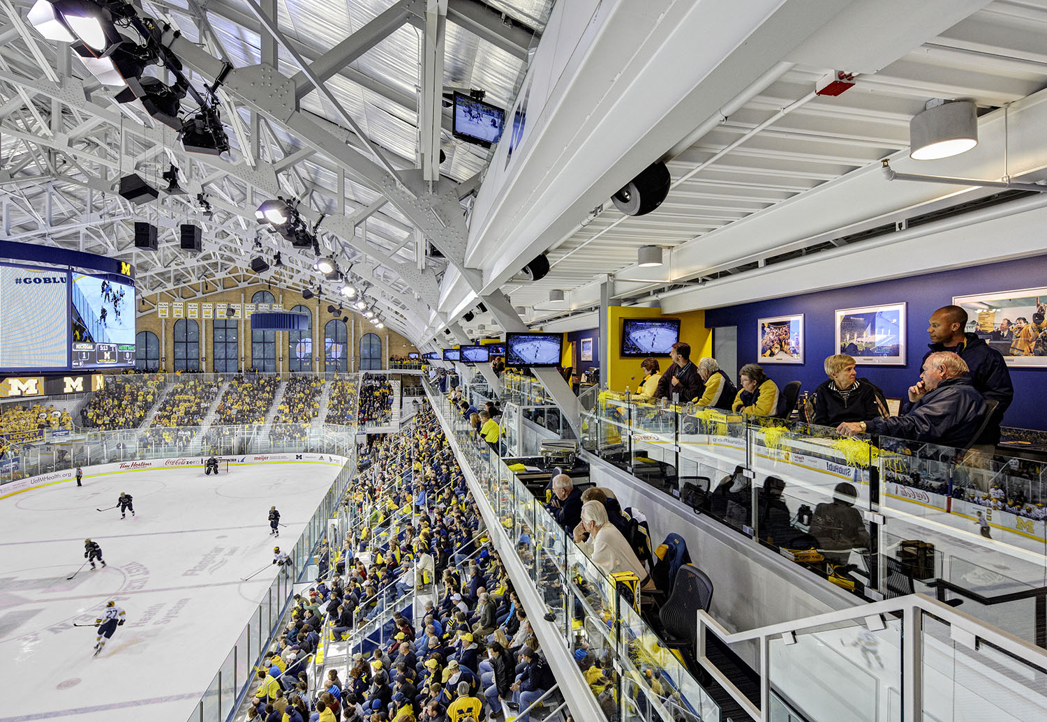 University of Michigan Yost Ice Arena Reimagination | ROSSETTI-17
