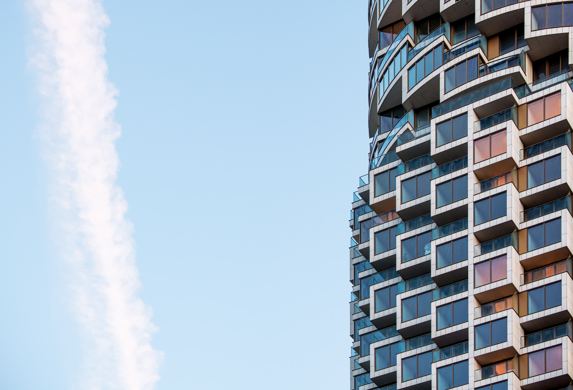 伦敦 Canary Wharf 新地标—— Herzog & de Meuron 设计的圆柱形摩天大楼-7