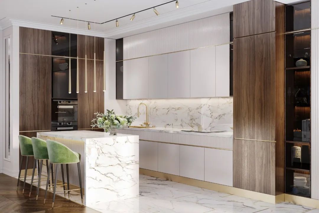 现代轻奢风的居住空间-30