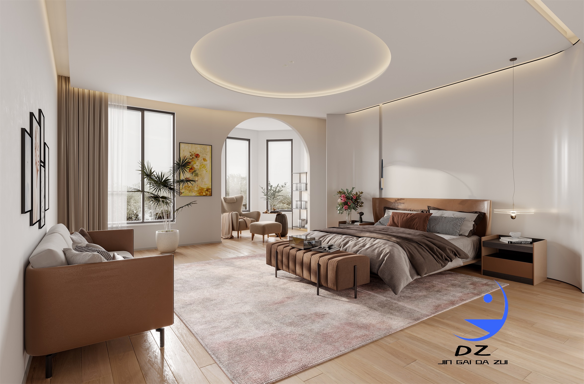 现代室内表现案例-5