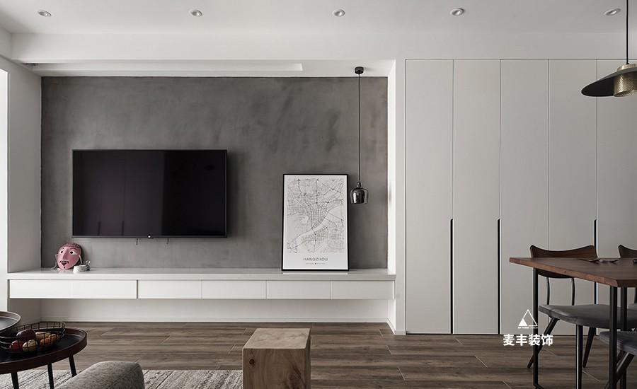 现代极简 90㎡家居,自然与工业的完美碰撞-5