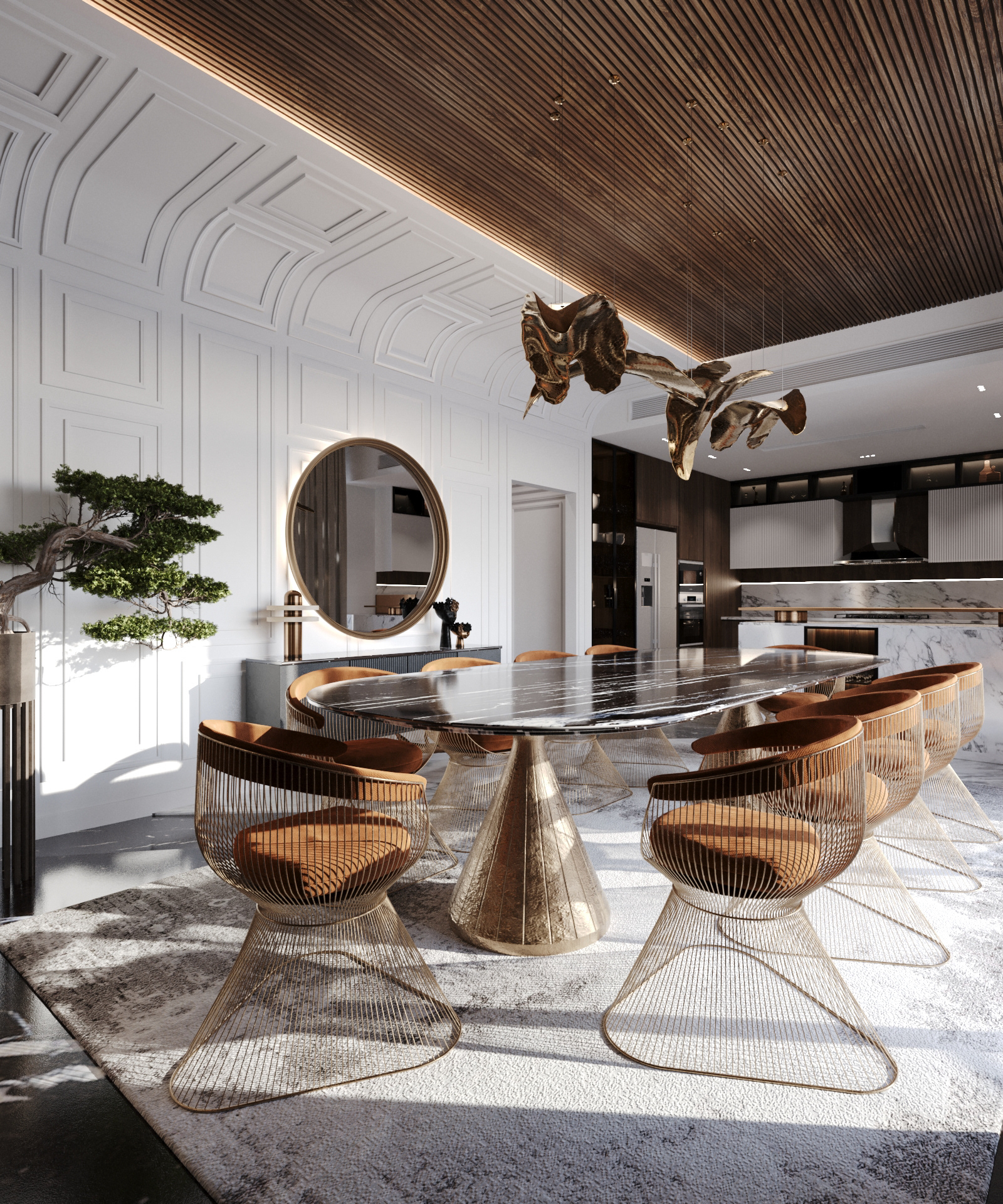 奢华·西高尔夫住宅丨埃及开罗丨MYS Architects-10