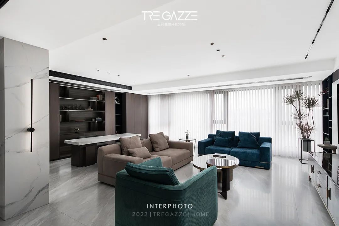 金地湖城大境现代家居设计丨锐图空间设计-3