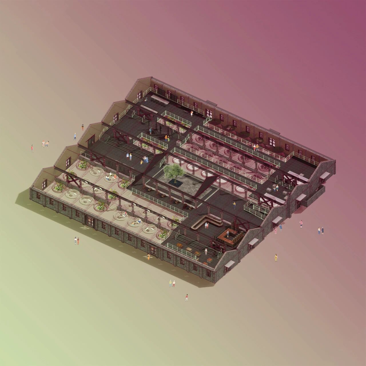 庐江矾山结晶池遗址改造丨中国合肥丨FLIP studio番番營作-14