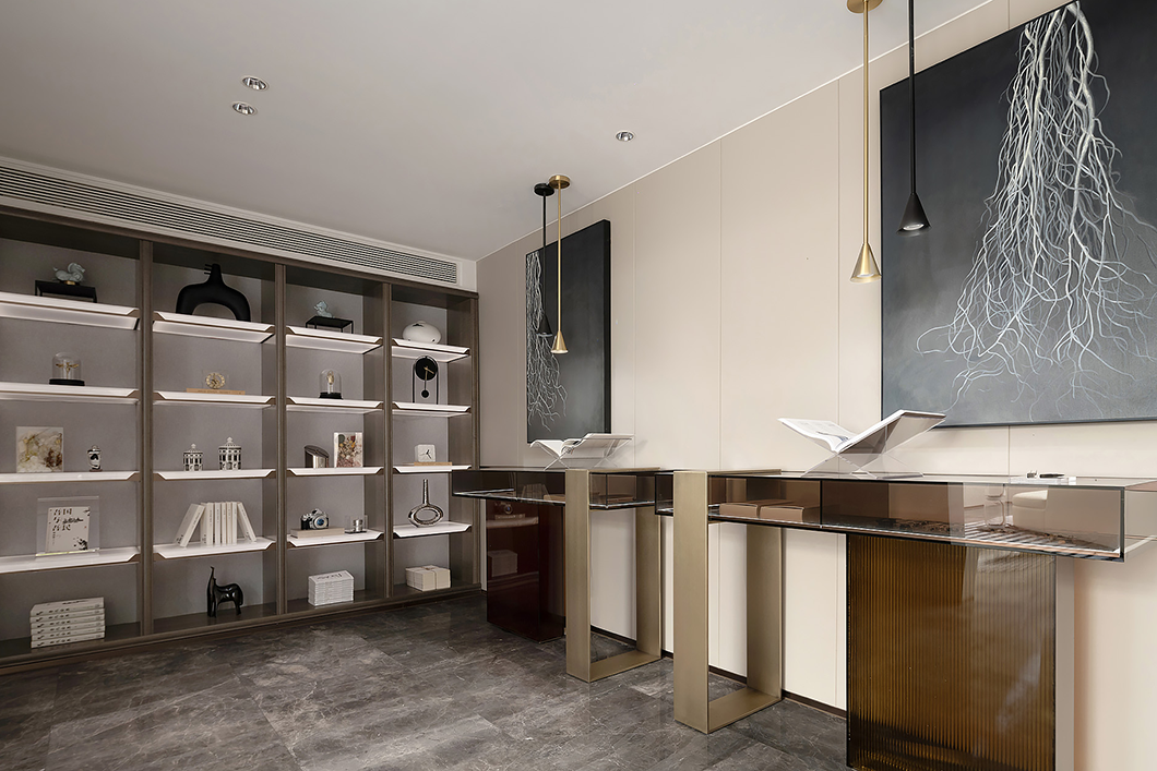 德方圆 | 380㎡现代别墅，轻奢有度，简而不凡！-69