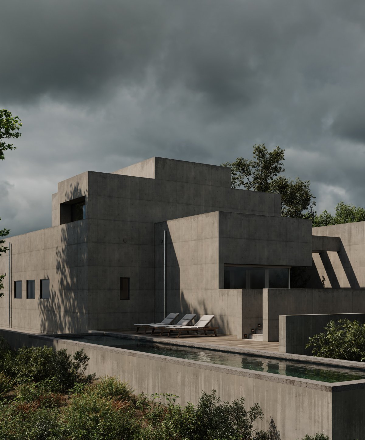 Beton Brut 住宅丨瑞士丨Philip Moreton-2