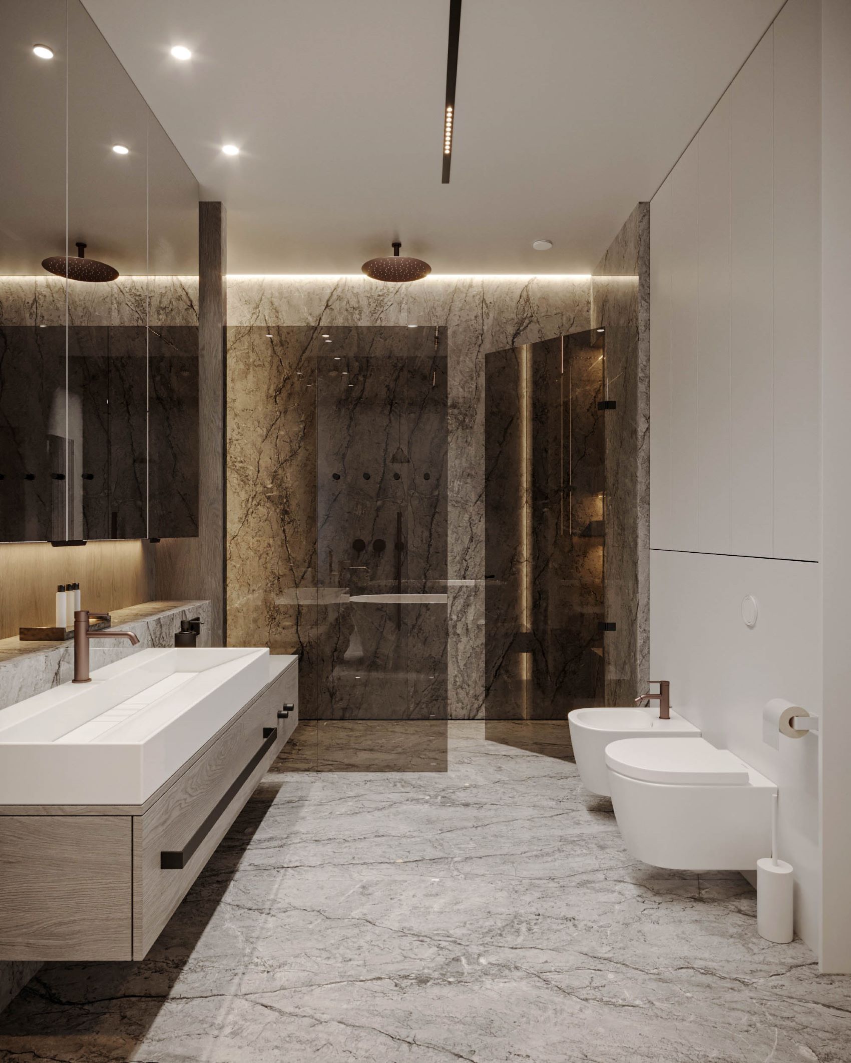 位于斜坡上的MODEKO·STUDIO设计的别墅室内项目丨MODEKO.STUDIO（Paweł Łęczycki）-59