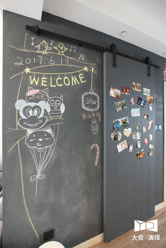 85 后 IT 男为爱妻打造北欧风文艺家居-46