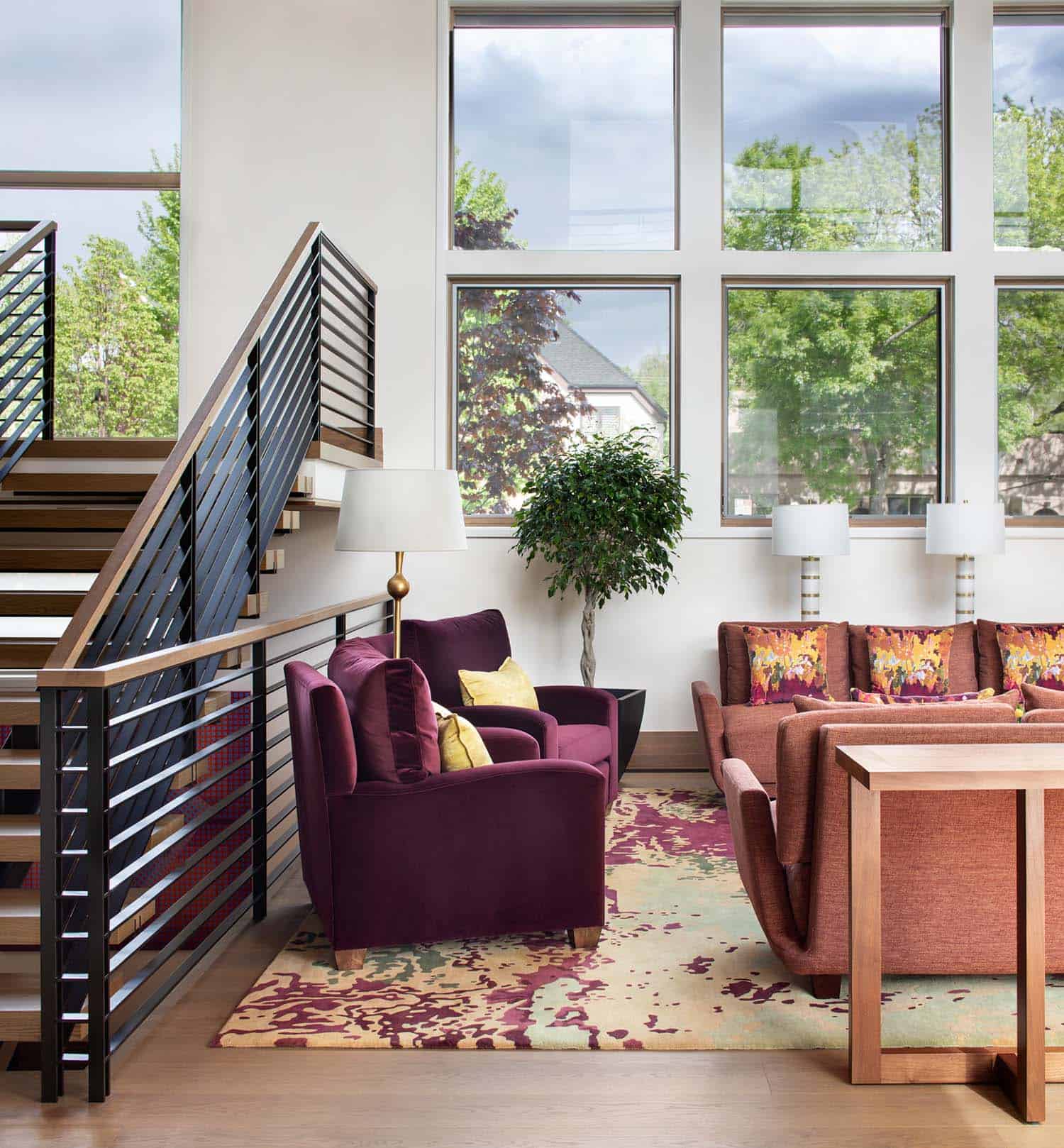 See inside this urban house built around an amazing courtyard in Denver-7