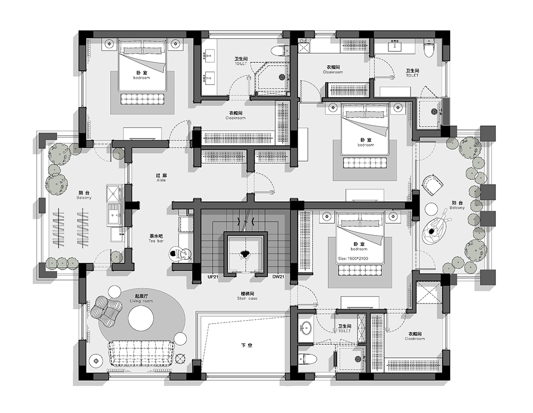 依山郡府丨中国杭州丨拾未设计-132