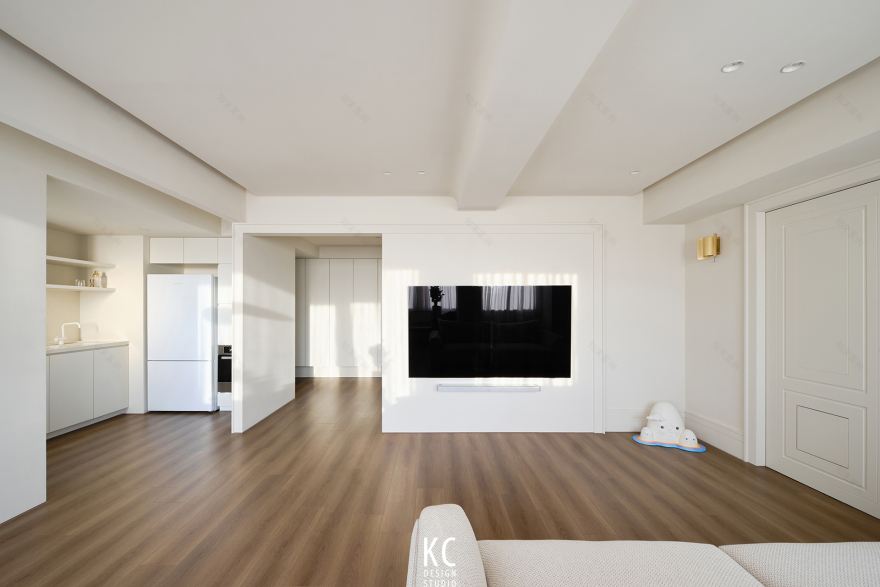 一人二猫的简约舒适生活空间丨KC design studio-8