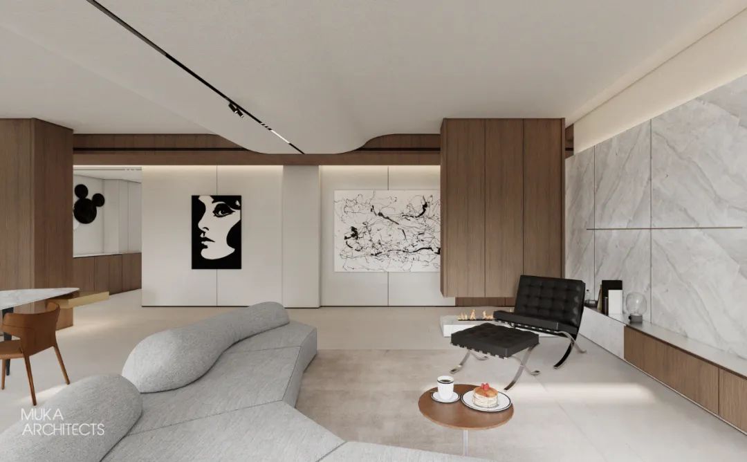 Mhouse 米奇之家 · 极简诗意的时尚女业主居设计丨中国上海丨木卡工作室-7