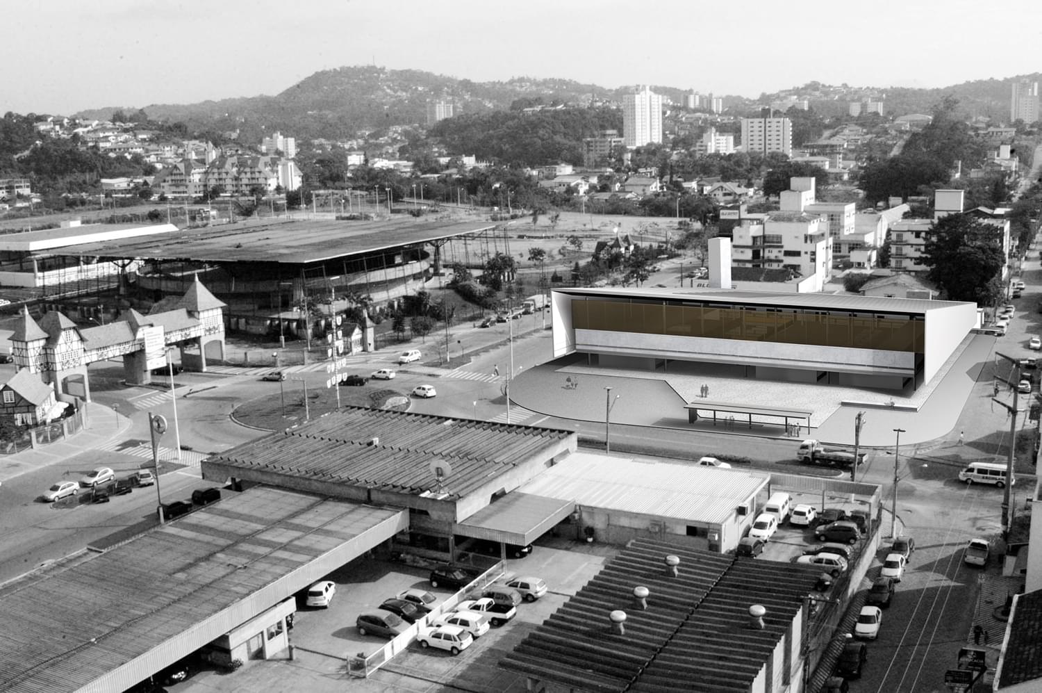 巴西 Blumenau 市 Mercado Municipal 超市设计-3