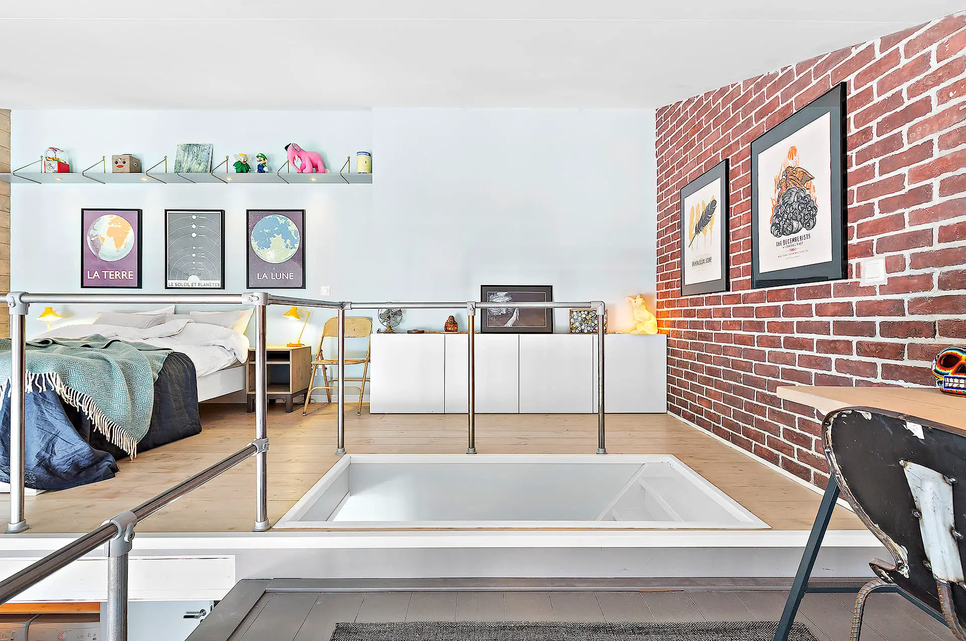 纽约风格工业风公寓设计-22